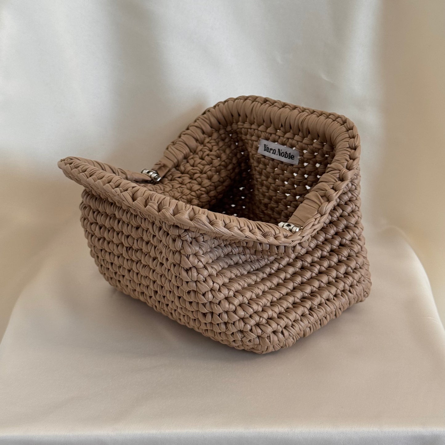 Luxe Clutch - Beige pearl