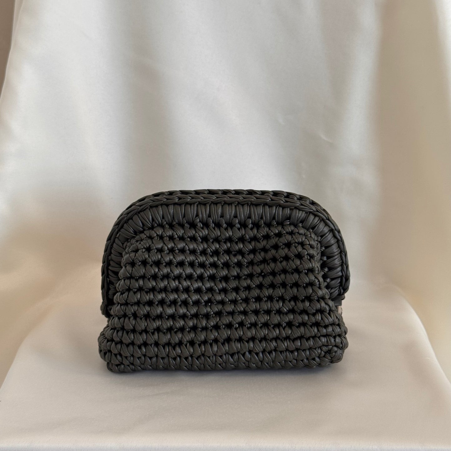 Luxe Clutch - Dark Olive Green